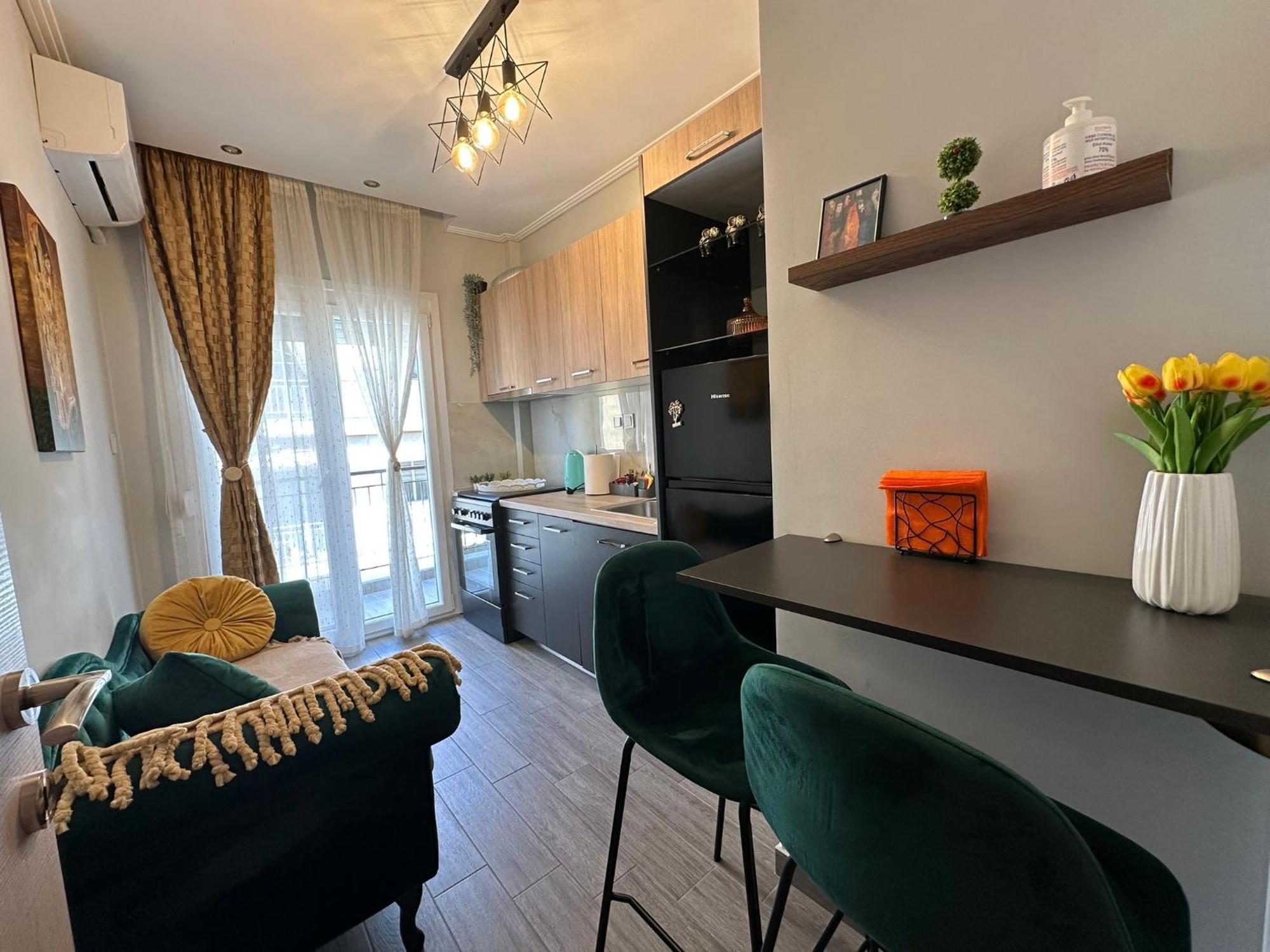 Luxury Prive Penthouse Apartment Serres Bagian luar foto